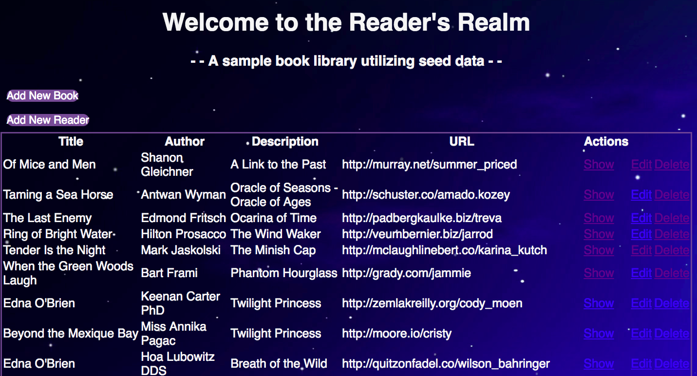 Reader's Realm